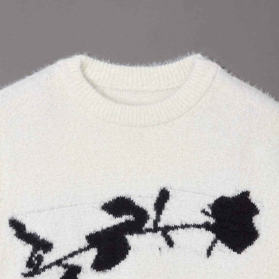 Botanical Jacquard Knit