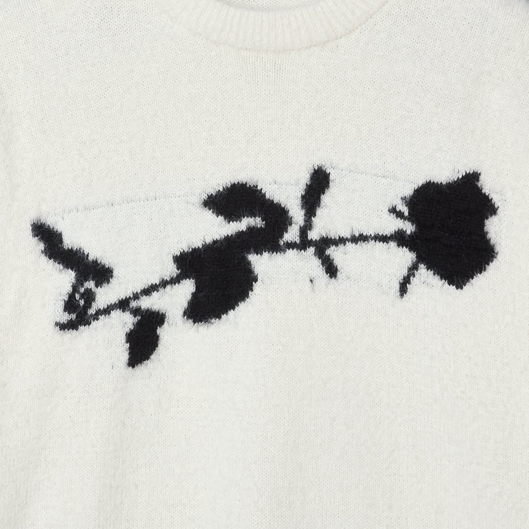 Botanical Jacquard Knit