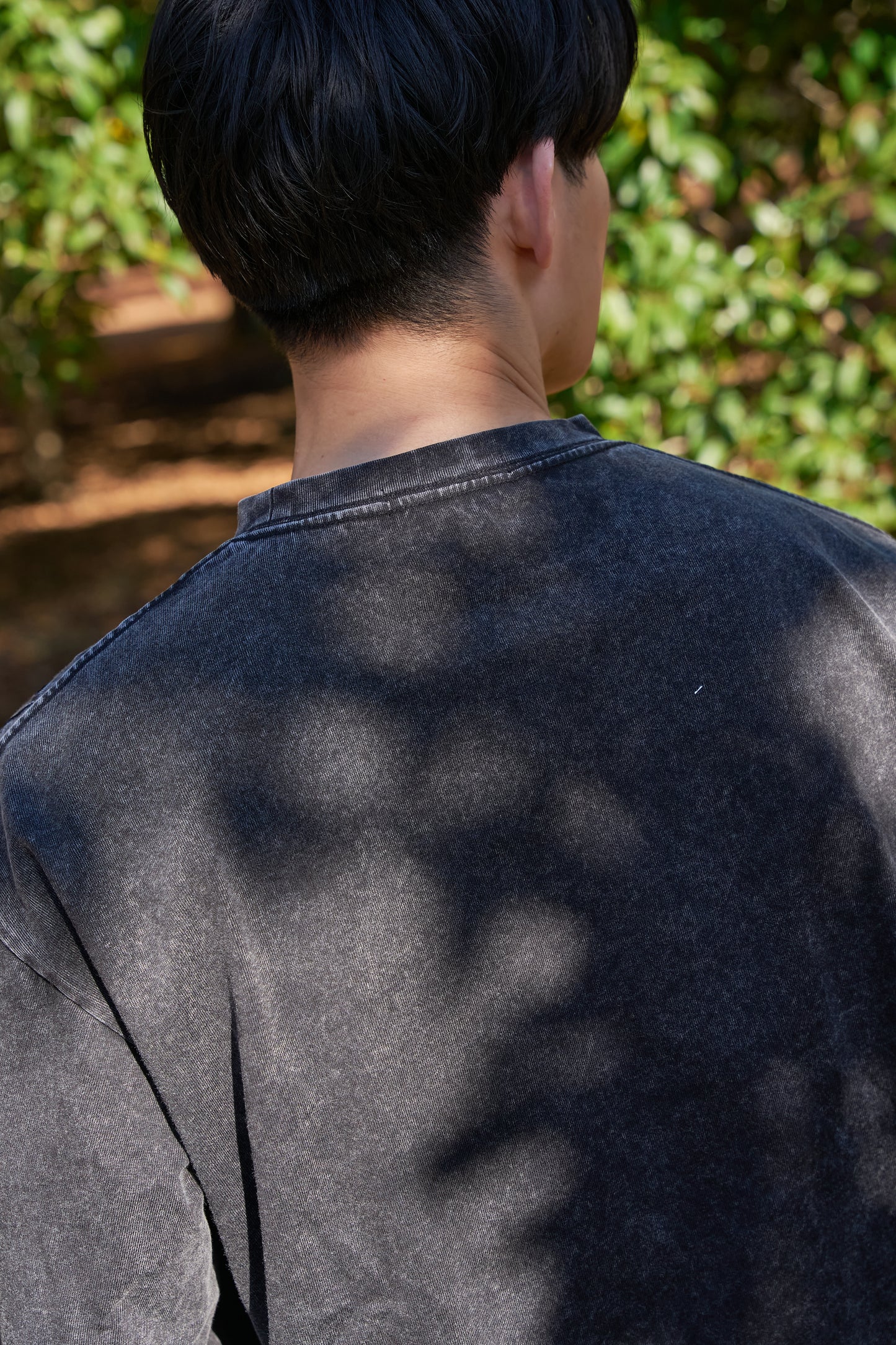 Forest timeless Embroidery Long Sleeve 自然好きにおすすめな植物刺繍ロングスリーブ