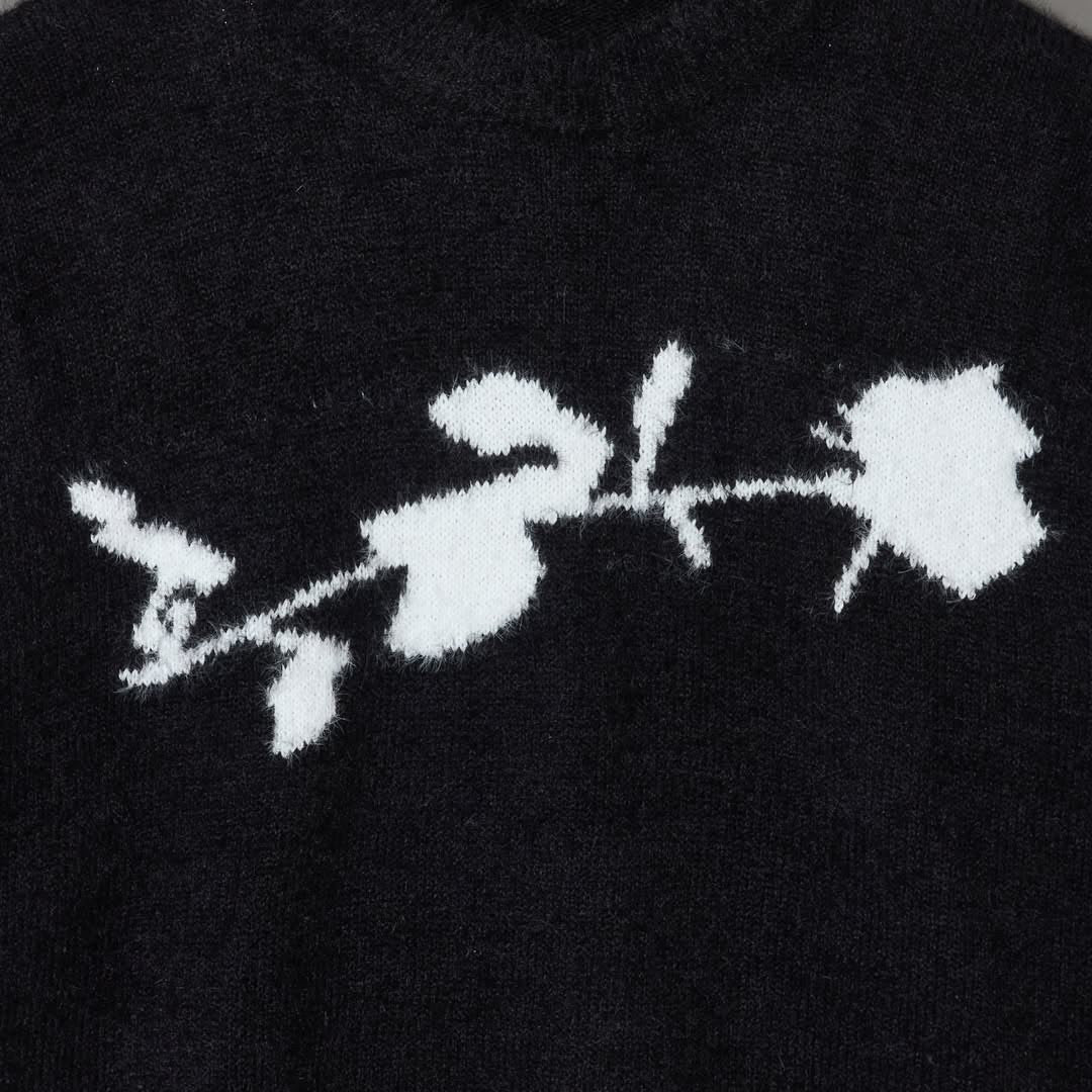 Botanical Jacquard Knit