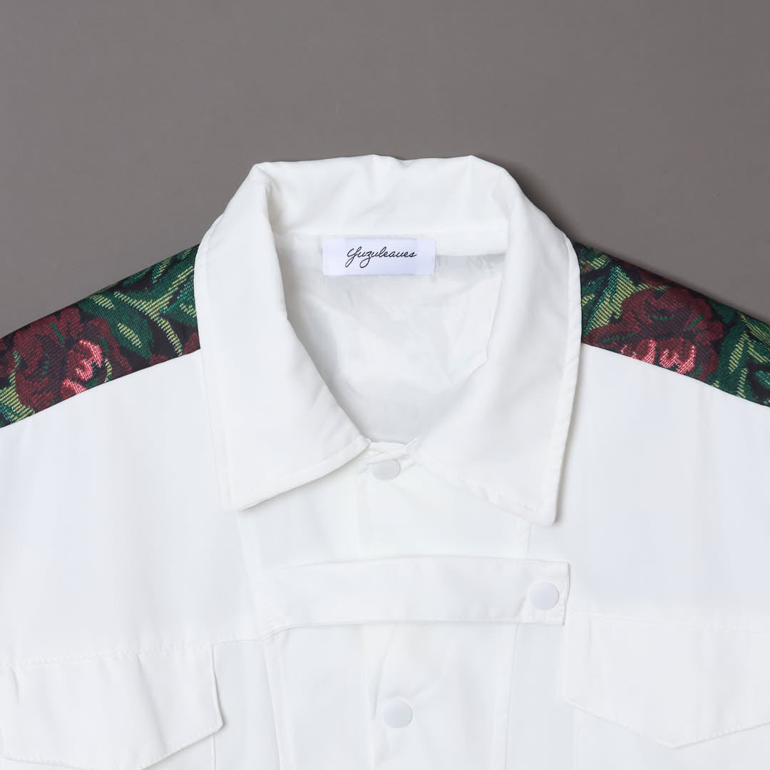 Botanical casual jacket