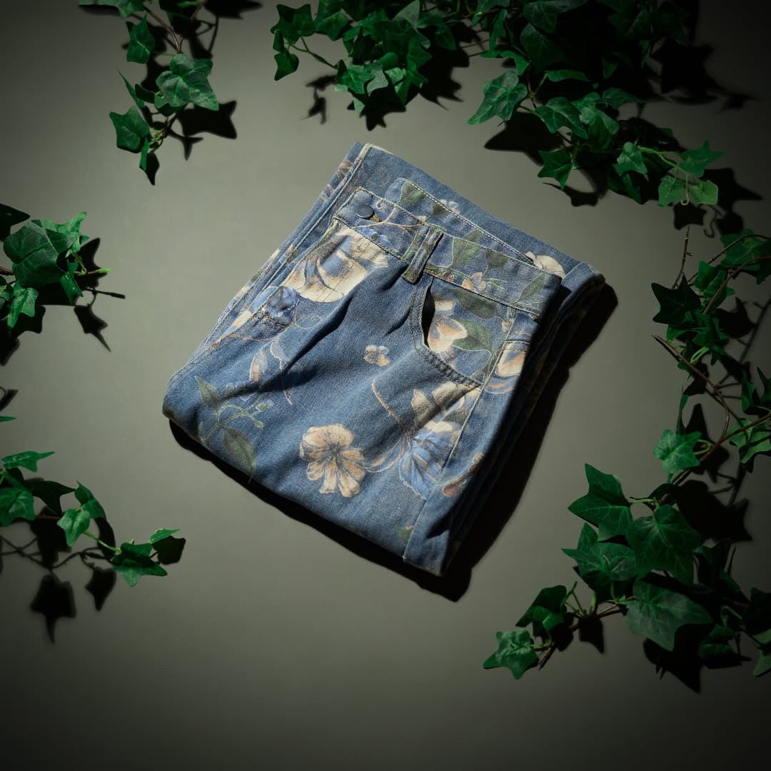 Floral Denim