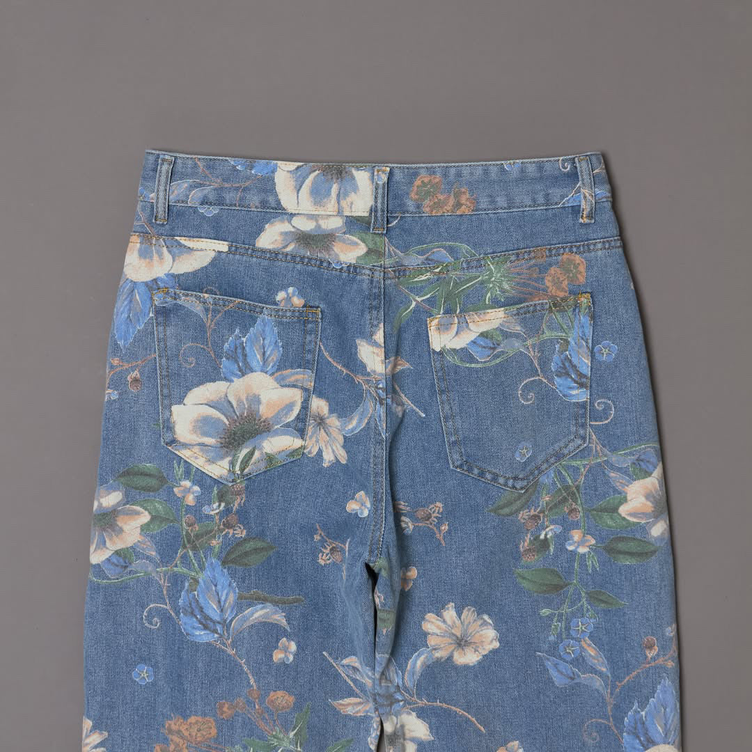Floral Denim