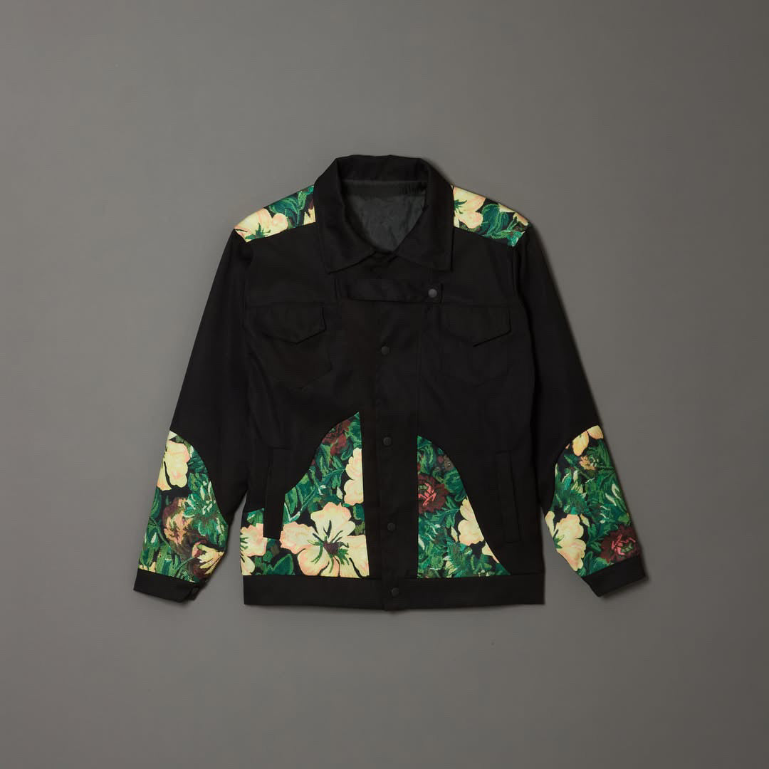 Botanical casual jacket