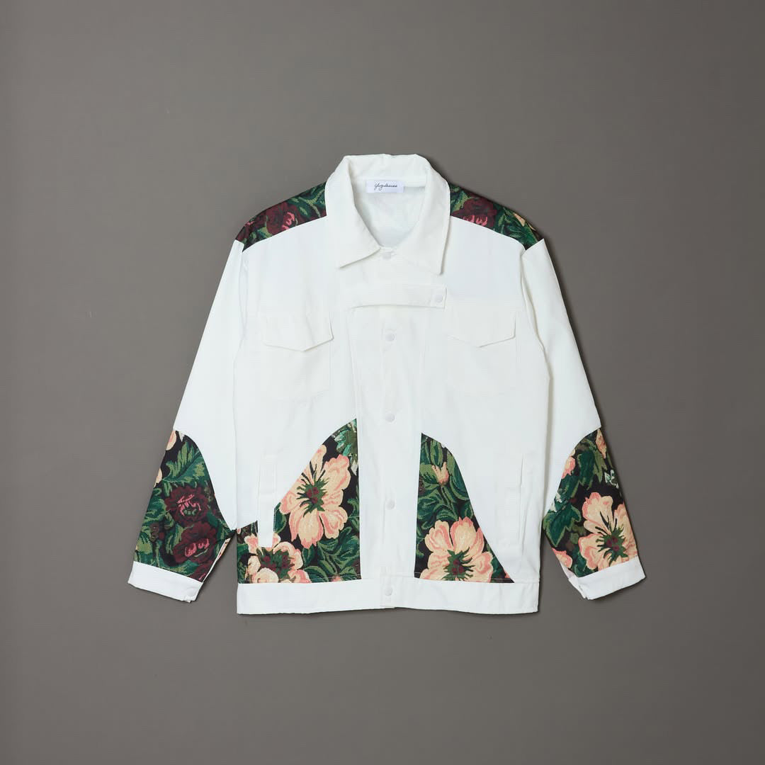 Botanical casual jacket