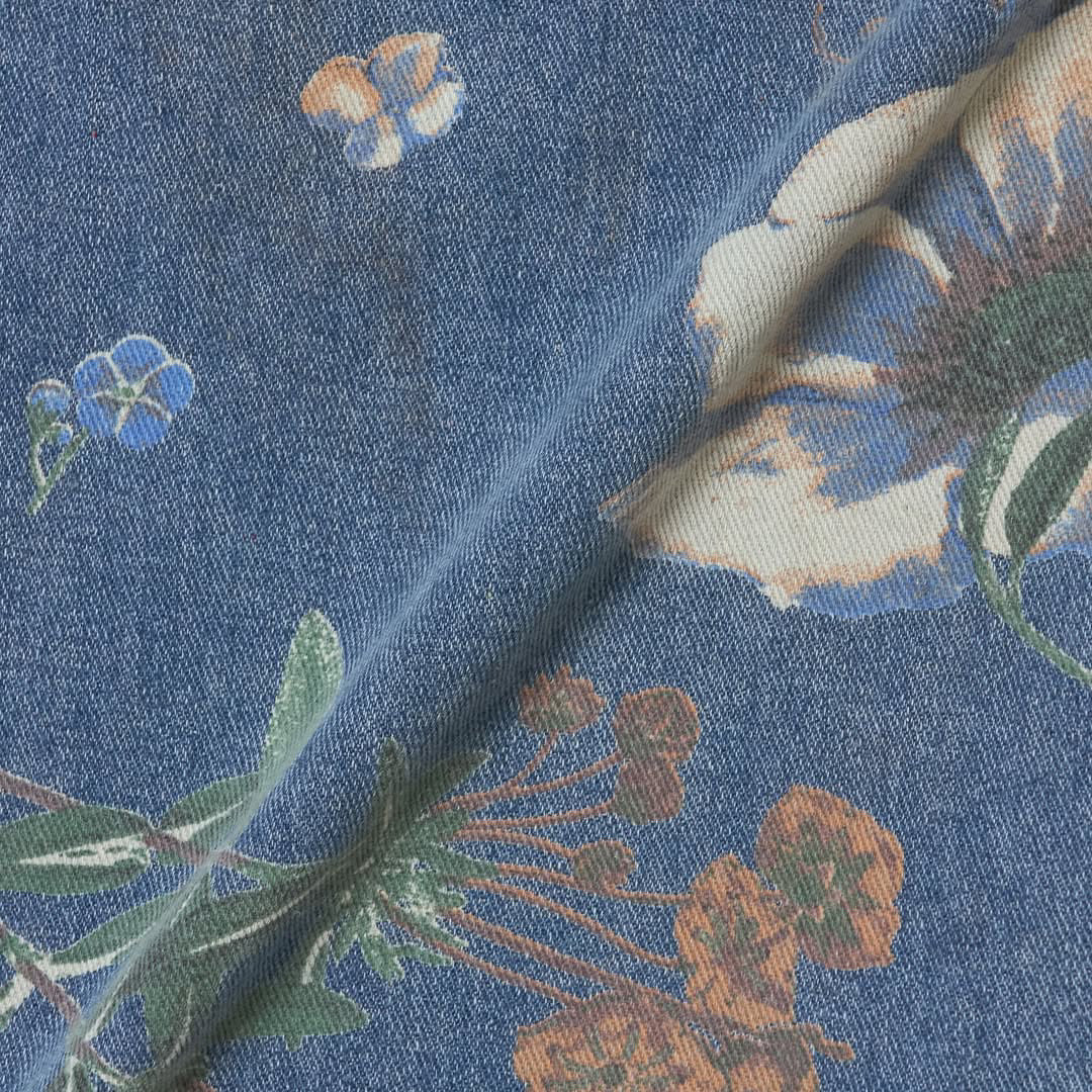 Floral Denim