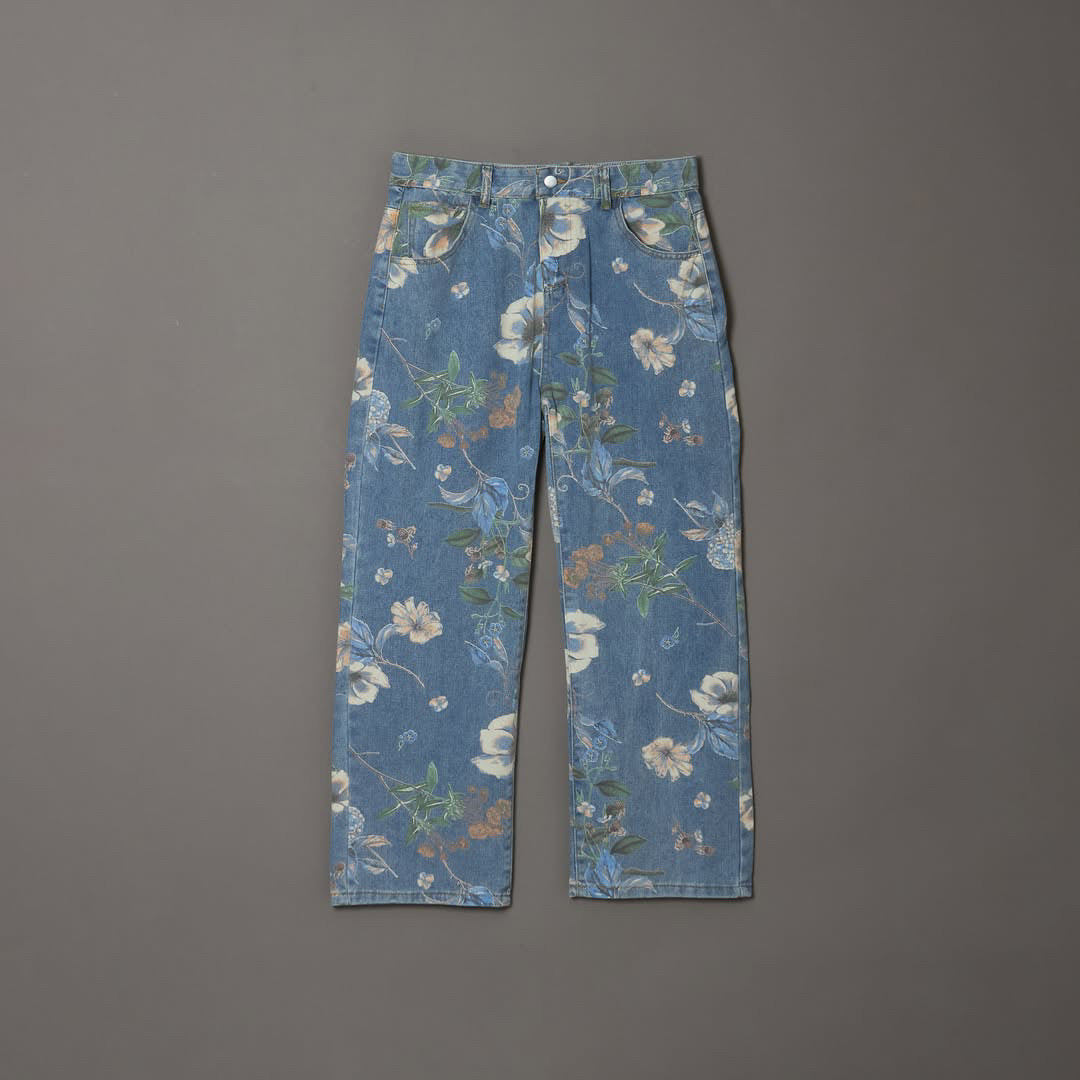 Floral Denim