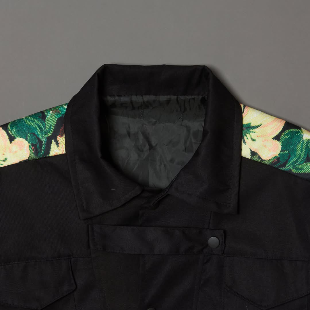 Botanical casual jacket